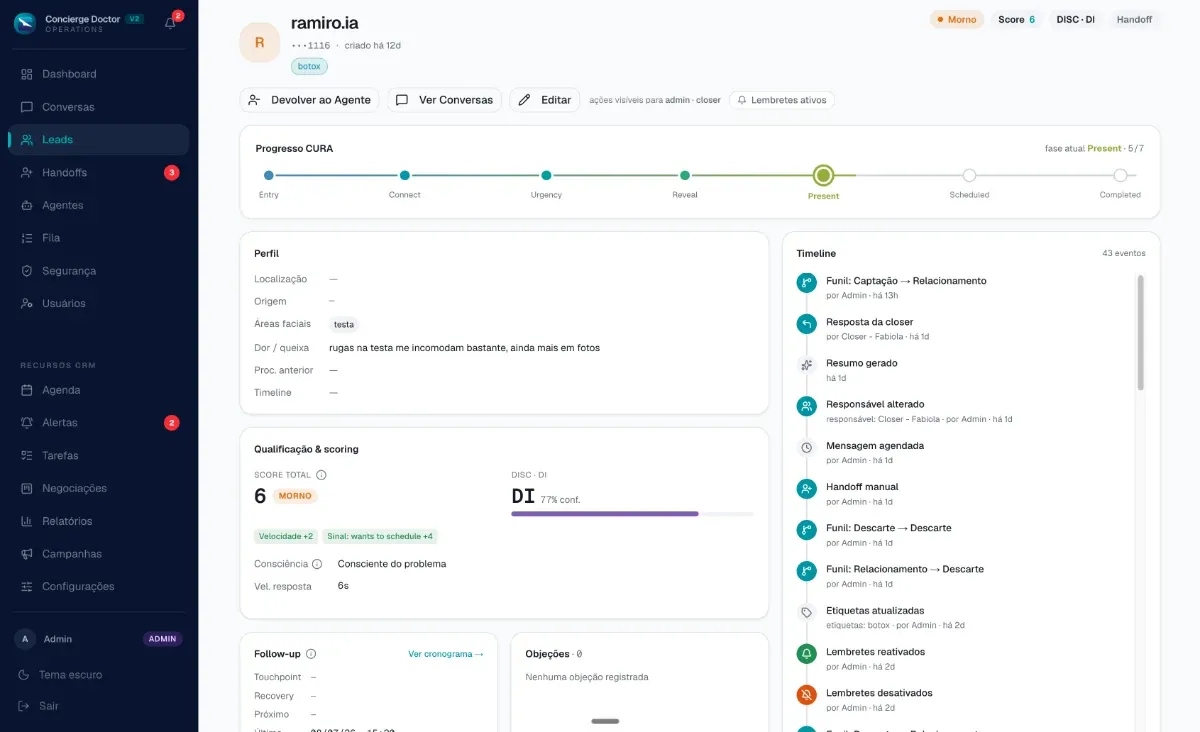 Lead profile & scoring